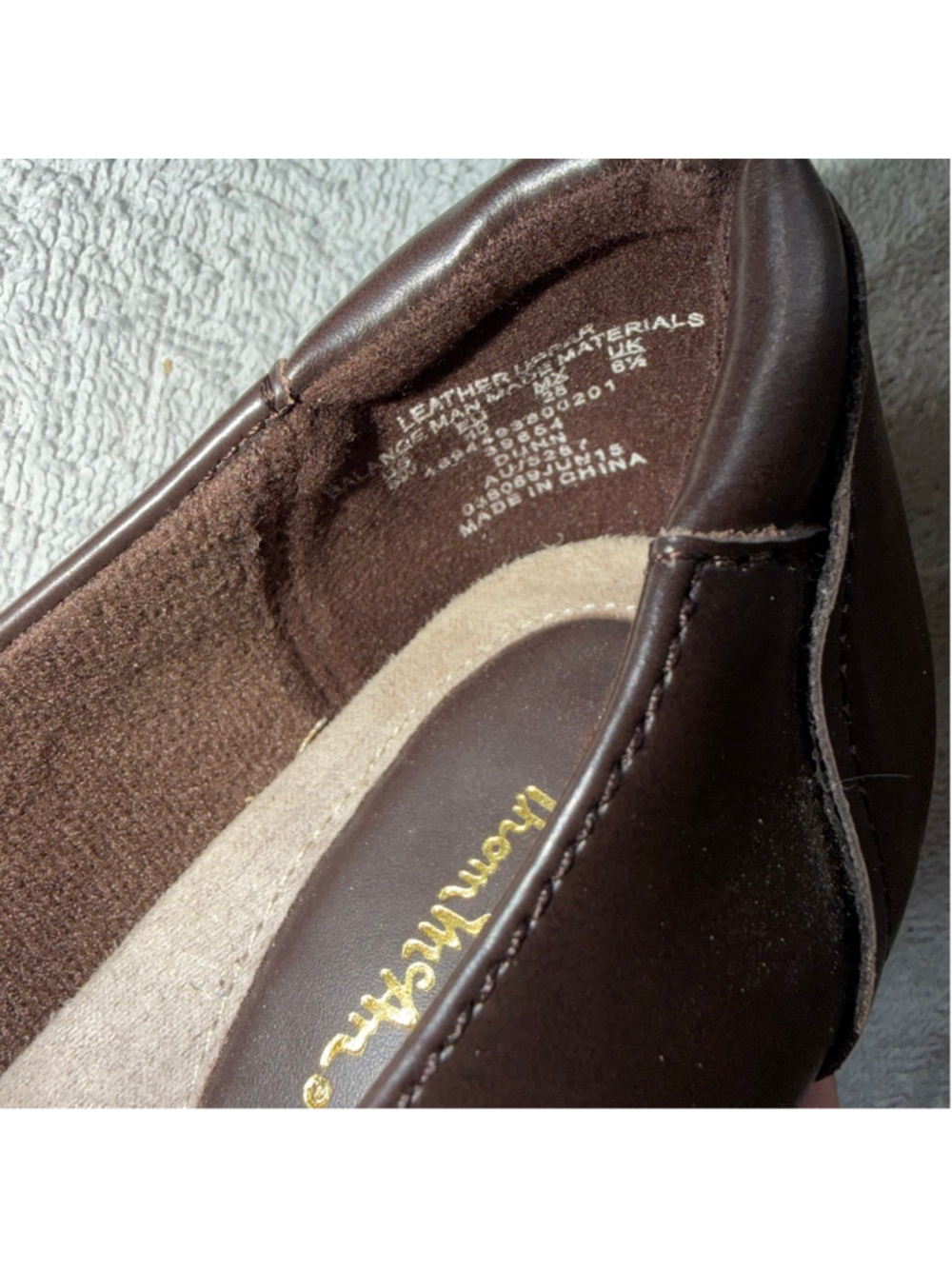 NOS Vintage Women’s Size 8W Thom McAn Leather Heel Clogs/Mules Brown Dress Shoes - Picture 4 of 10